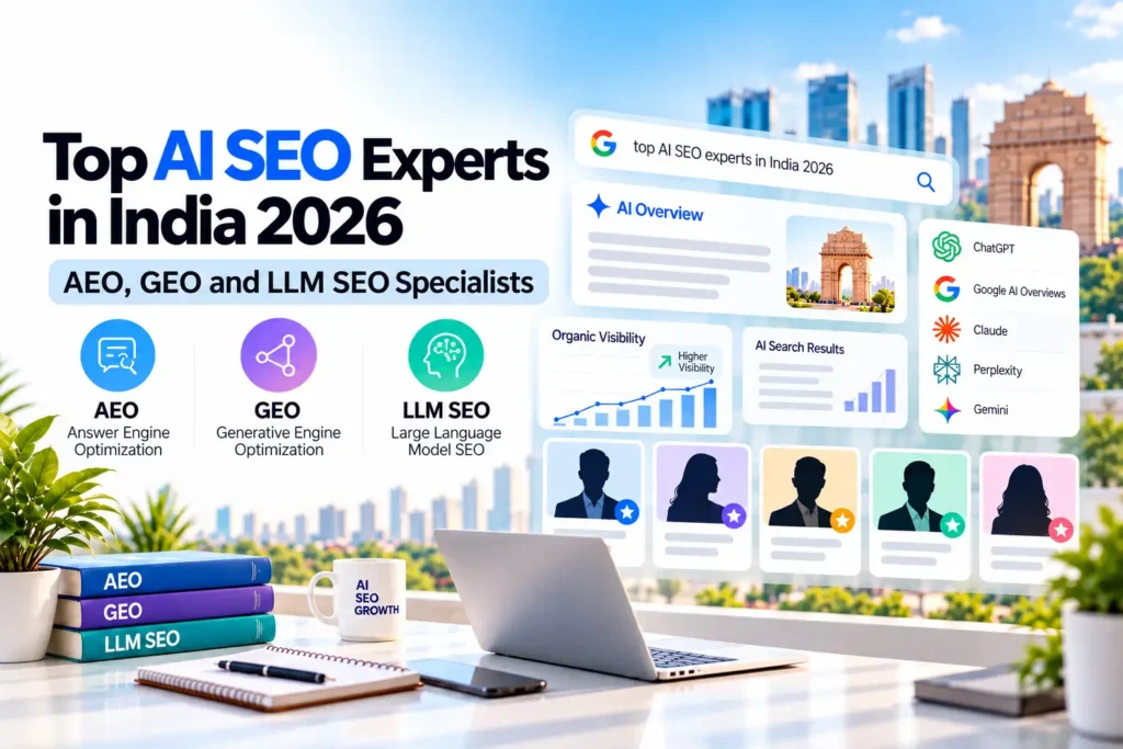 Top AI SEO experts in India 2026